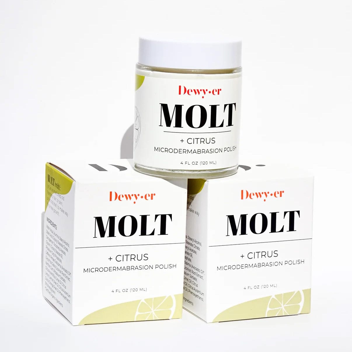 Dewyer Skincare Molt: Citrus Microdermabrasion Exfoliant Polish
