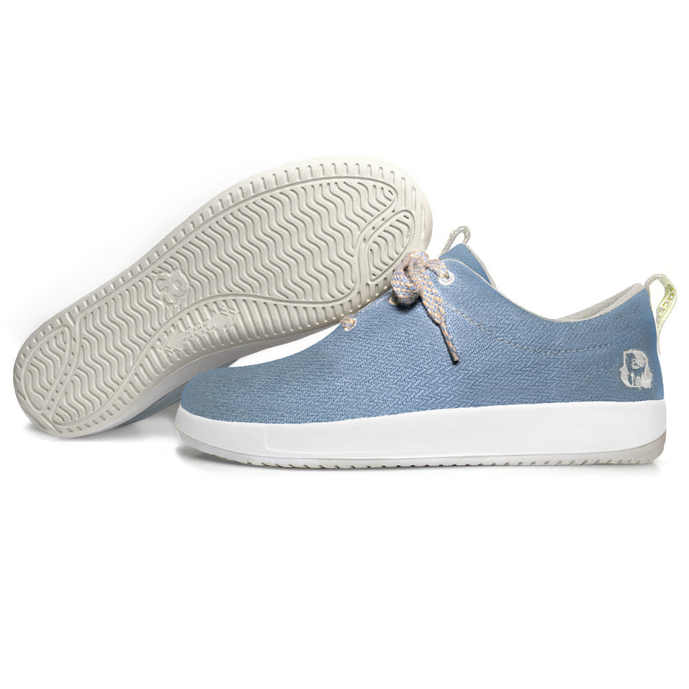 Rackle Shoes Women's Dusk Blue Hemp Shoes EarthHero