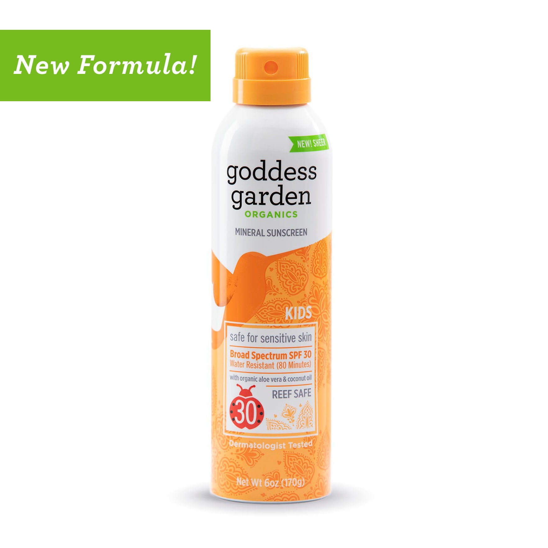Natural Kids Sunscreen Spray SPF 30 - 6 oz