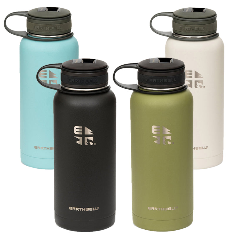 Kewler 32oz Wide Mouth Insulated Stainless Steel Water Bottle