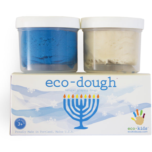 eco-dough Menorah set