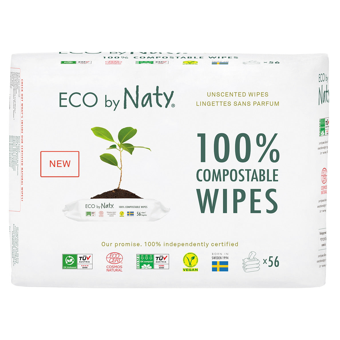 Unscented Sensitive Skin Baby Wipes
