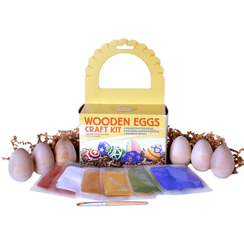 Wooden Easter Eggs Craft Kit