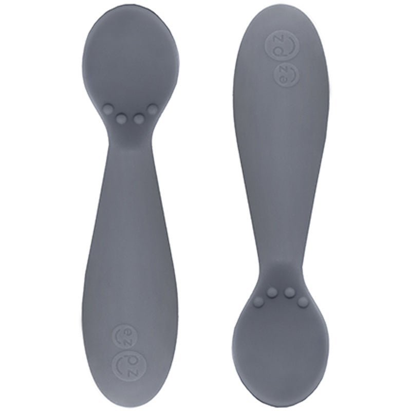 Silicone Tiny Spoon - Gray
