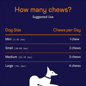 Multivitamin Dog Supplement Soft Chews