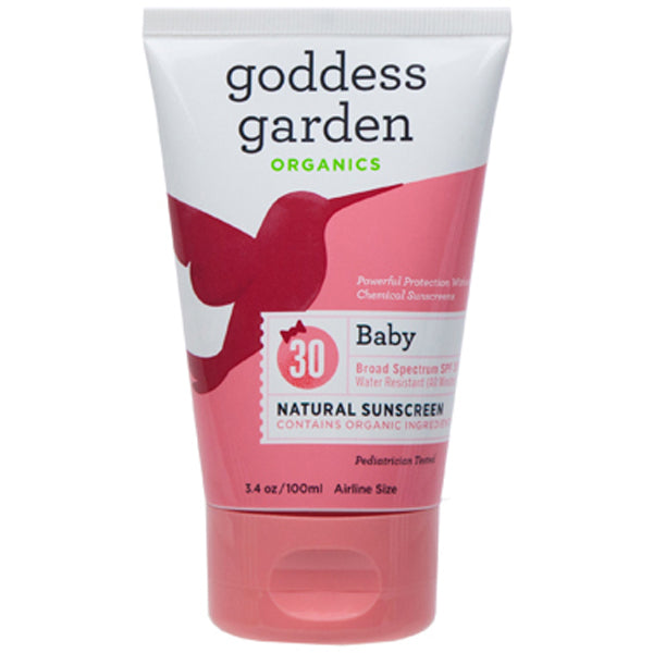 Natural Baby Sunscreen SPF 30 - 3.4 oz