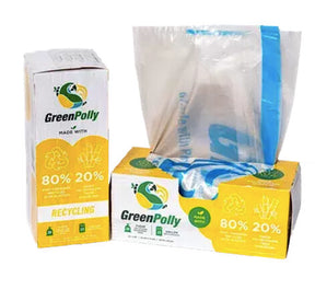 GreenPolly 13 Gallon Kitchen Recycling Bags - 20ct