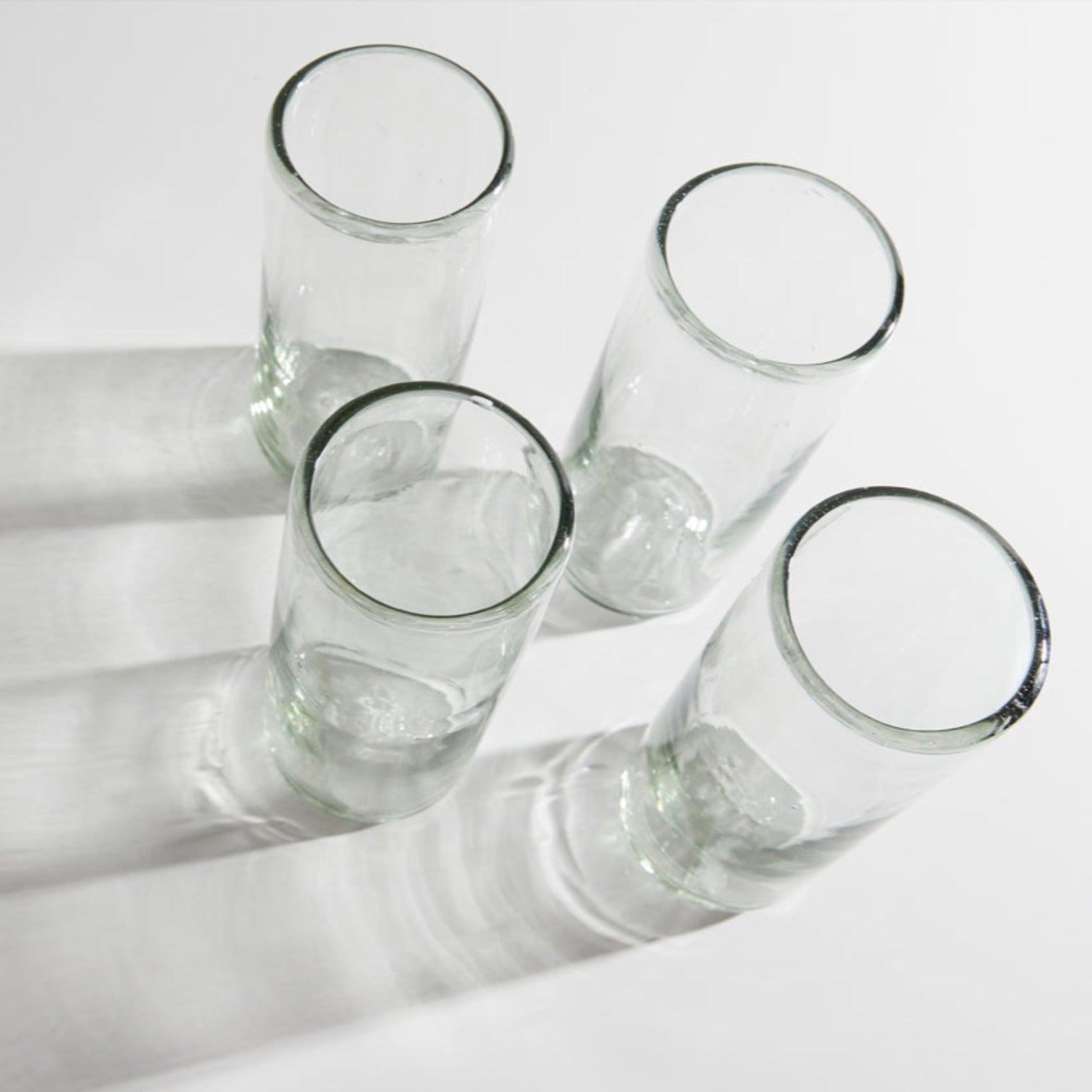 Handblown Glasses - Clear