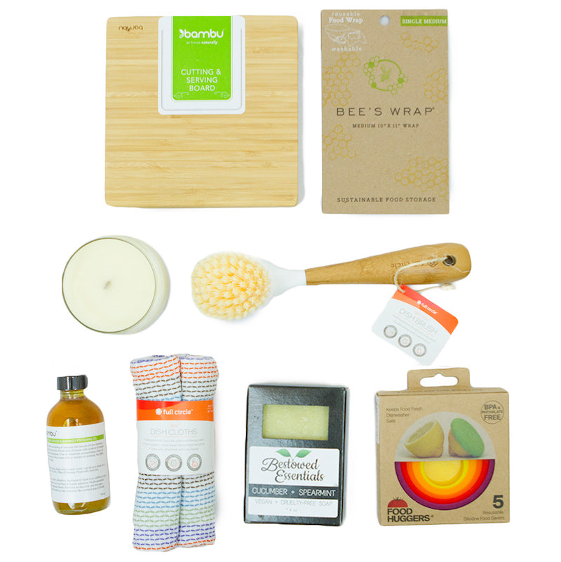 Eco Friendly Cleaning Kit/gift Box, Zero Waste Gifts, Housewarming