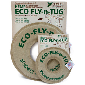 Eco Fly and Tug Dog Toy