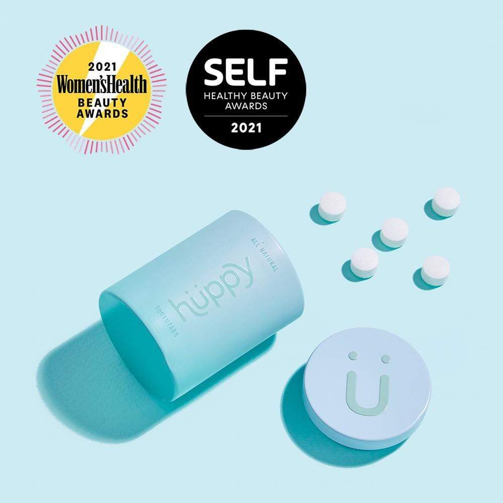 Huppy Huppy - Naturally Whitening Toothpaste Tablets