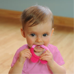 Organic Cotton Blankie + Teething Ring