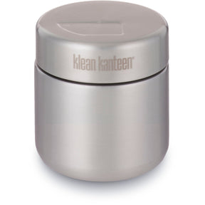 Brushed Stainless Steel Food Canister 8oz