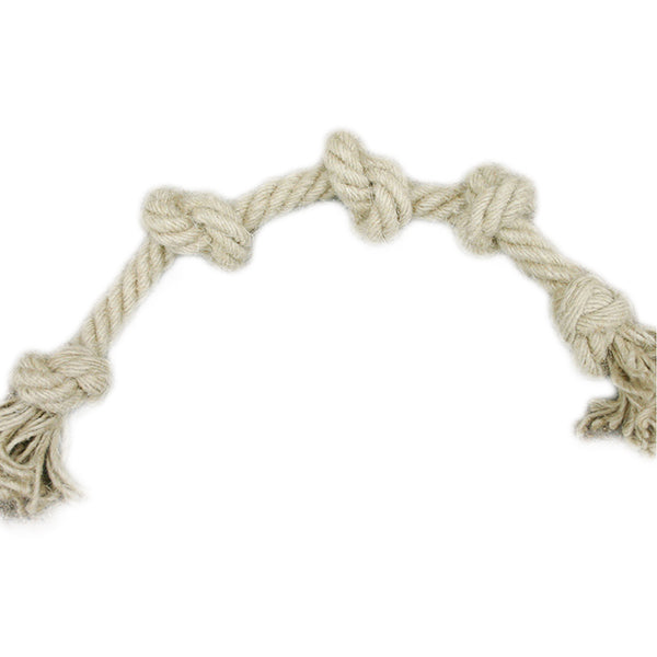 Knotty Hemp Rope Dog Toy