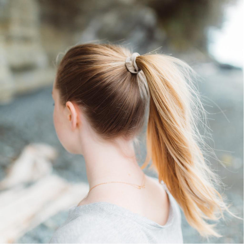 Blonde Organic Hair Ties