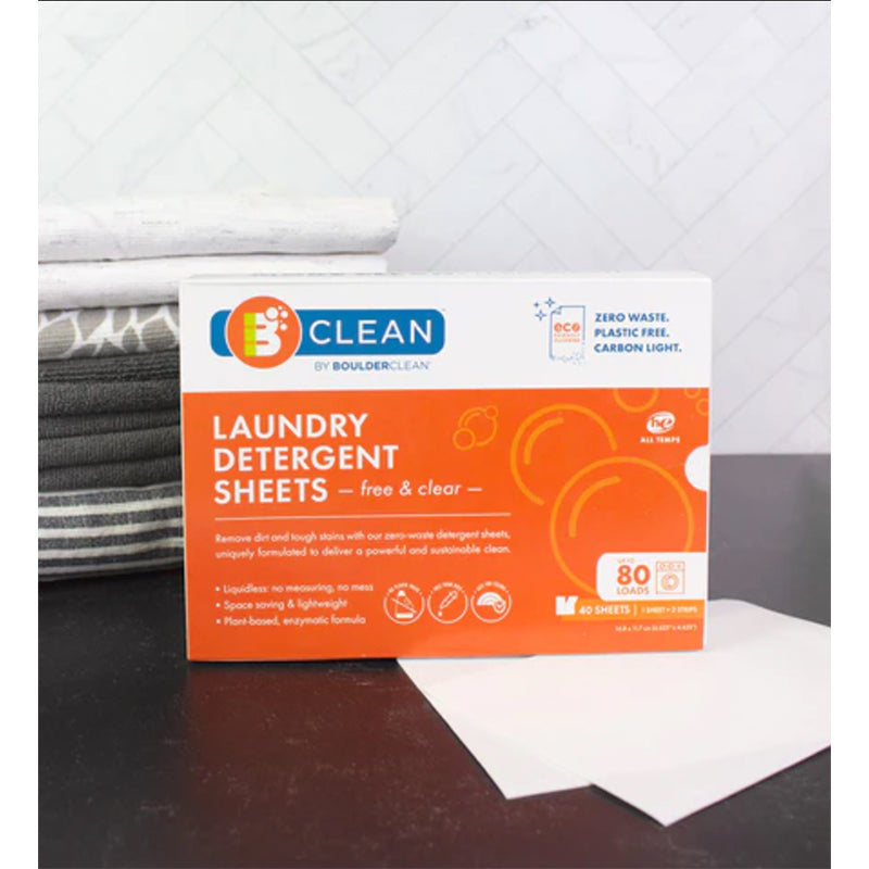 Laundry Detergent Sheets Eco Washing Strips - 80 Loads, Liquidless