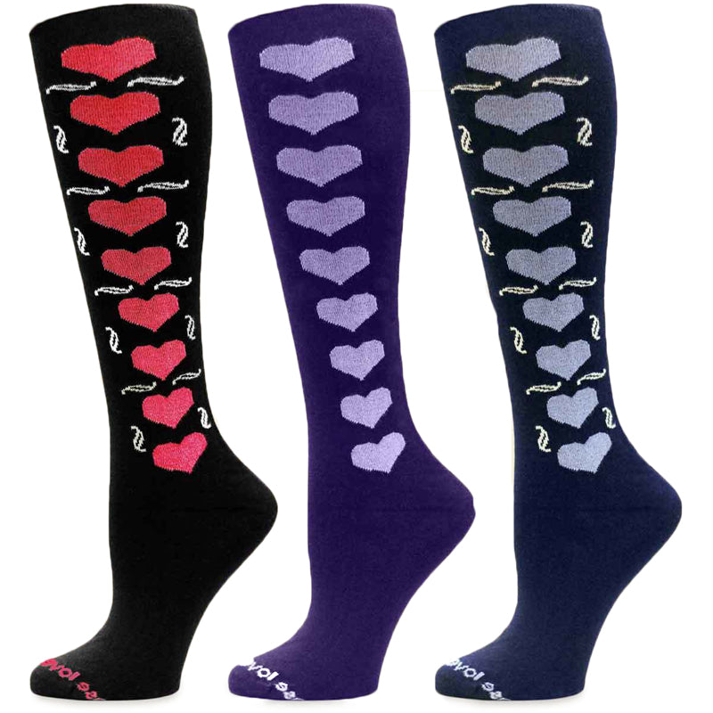 Organic Cotton Love Knee High Socks