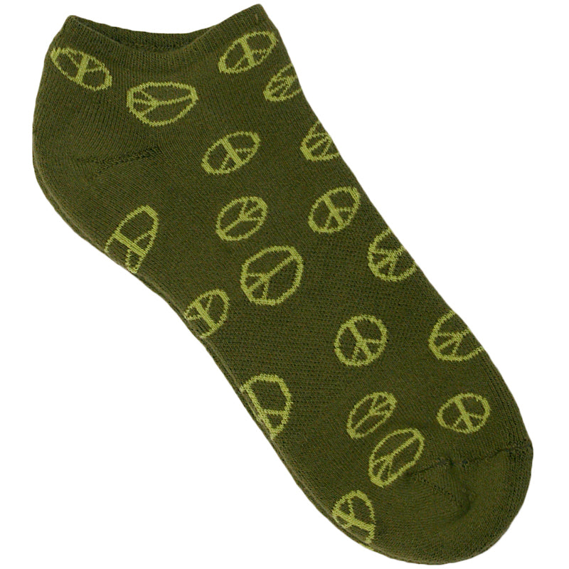 Organic Cotton Patterned Cushioned Footie Socks