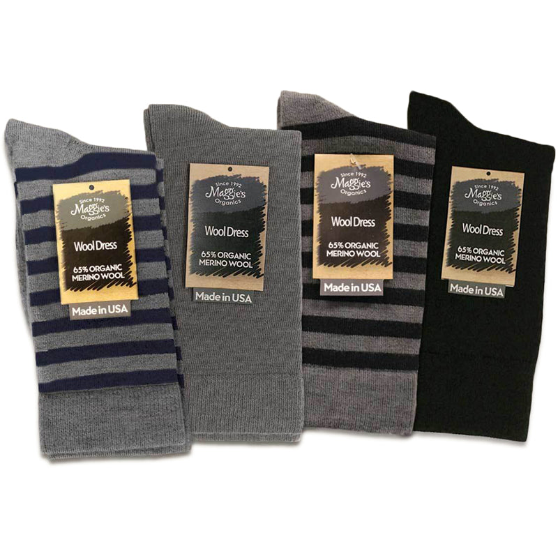 Organic Wool Dress Socks