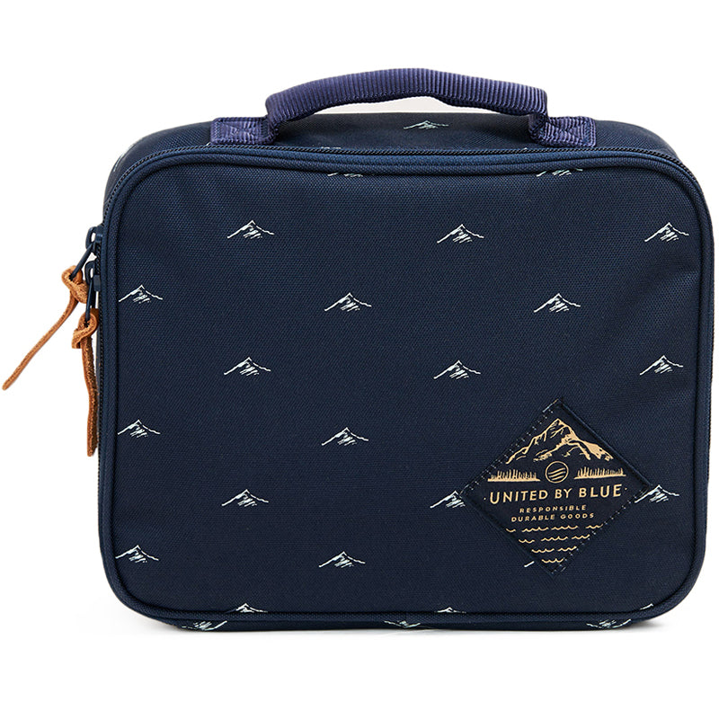 Mountain Print Meader Insulated Lunchbox