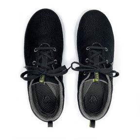 Men's Midnight Black Hemp Shoes