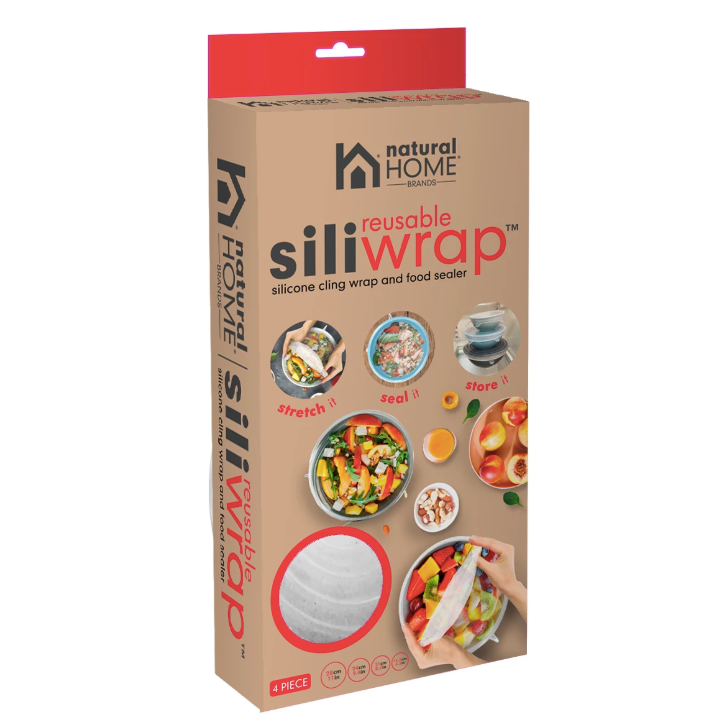 SiliWrap™ Silicone Stretch Wrap - 4 Piece