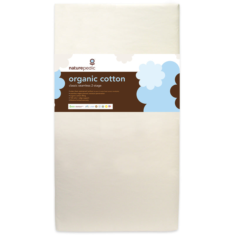 Classic 2-Stage Organic Cotton Crib Mattress