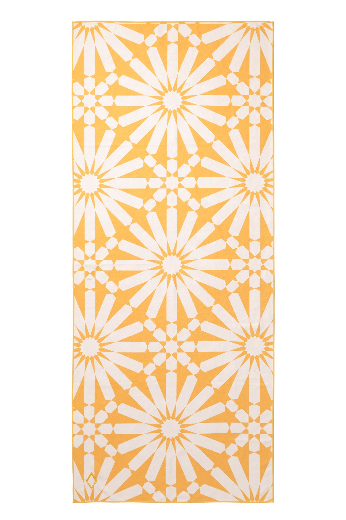 Morocco Yellow Recycled Towel