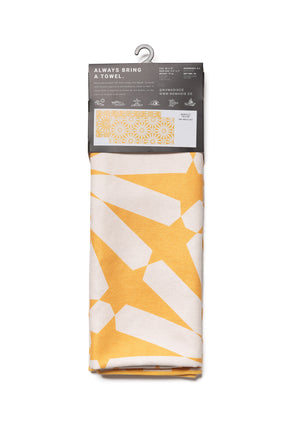 Morocco Yellow Recycled Towel