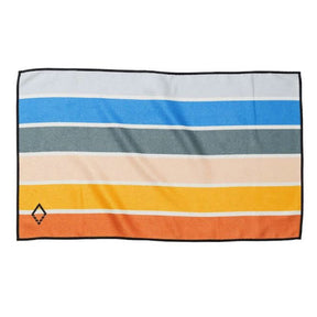 Retro Stripes Recycled Hand Towel