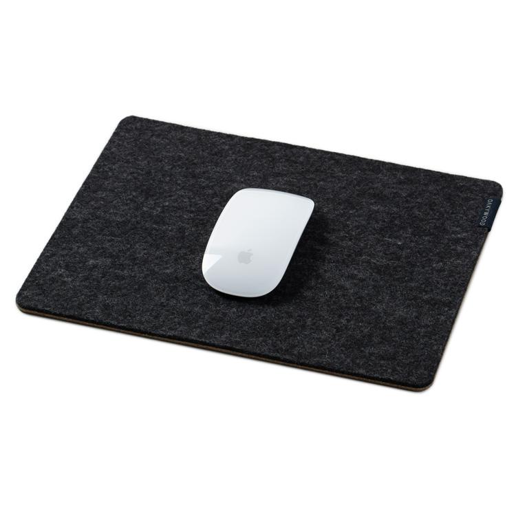 Oakywood Felt and Cork Keybord & Mouse Mat Pad – Office Desk Accessories  for Men & Women – Work from Home Accessories – 100% Merino Wool & Cork 