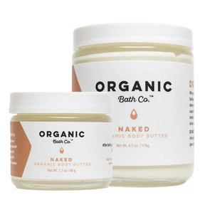 Naked Unscented Organic Body Butter