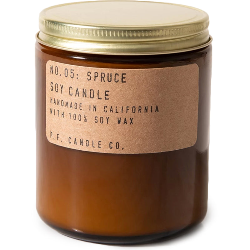 P.F. Candle Co. Spruce Soy Candle 7.2oz EarthHero