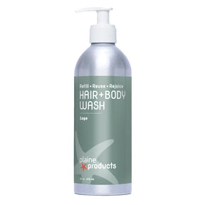 Refillable Vegan 2-in-1 Shampoo + Body Wash 16oz