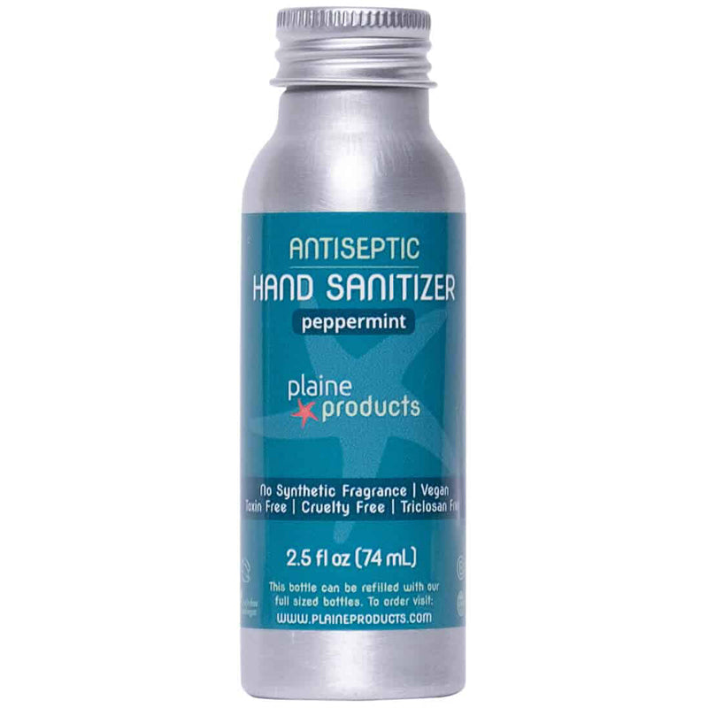 Refillable Peppermint Hand Sanitizer 2.5oz