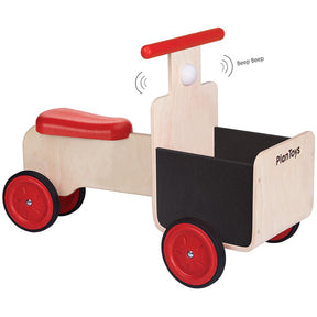 Baby Wooden Delivery Bike