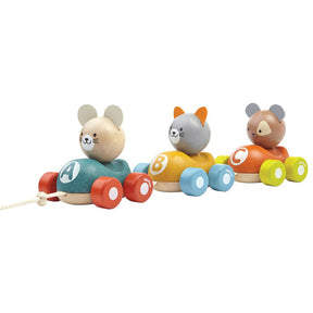 Happy Animal Engine Pull Toy
