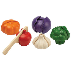 Realistic Veggie Play Food Set - 5 piece