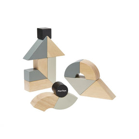 Twisted Wooden Building Blocks