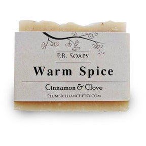 Warm Spice Natural Soap Bar