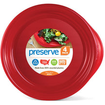 Preserve On-the-Go Small Recycled and Reusable Plastic Plates - 7 (10 Pk)