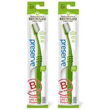 Ultra Soft Recycled Travel Toothbrush - 2pk