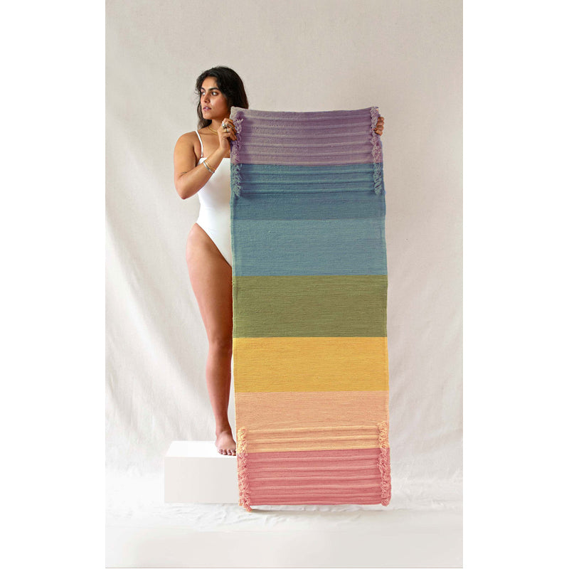 Handloomed Chakra Energy Yoga Mat