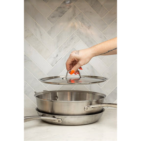 Stainless Steel Pot and Pan Duo