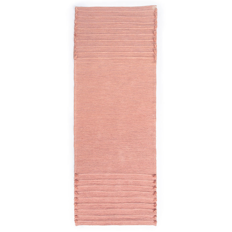 Handloomed Rose Quartz Yoga Mat