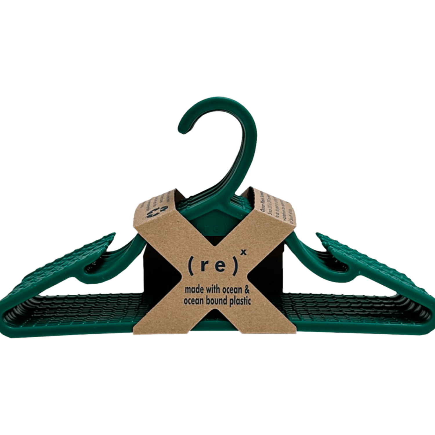 ( r e ) ˣ Eco-Friendly Hangers - Sustainable Clothing Hangers, Kids, 10 Pack, Multiple Colors