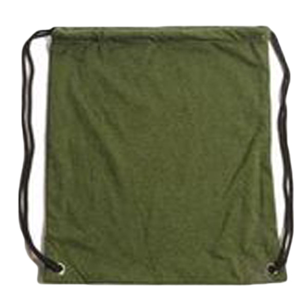 Upcycled Drawstring Backpack