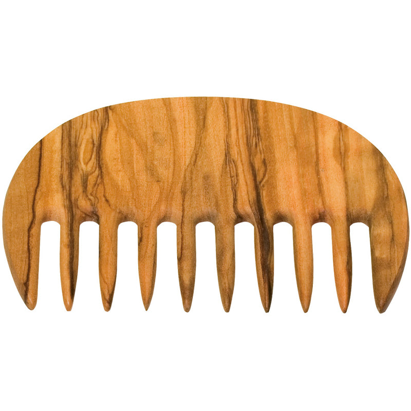 Wooden Afro Comb