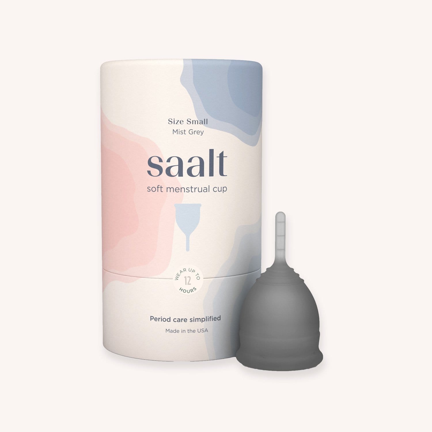 Saalt Small / Mist Grey Saalt Menstrual Cup