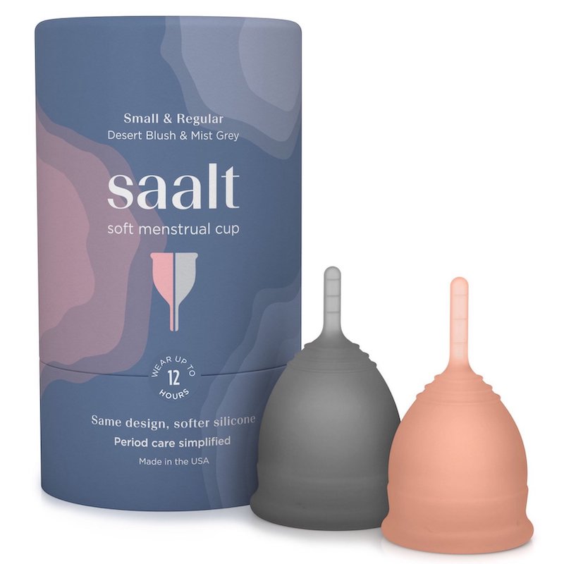 Soft Silicone Menstrual Cup Duo Pack